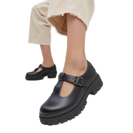 Naisten margot mustat kengät 2