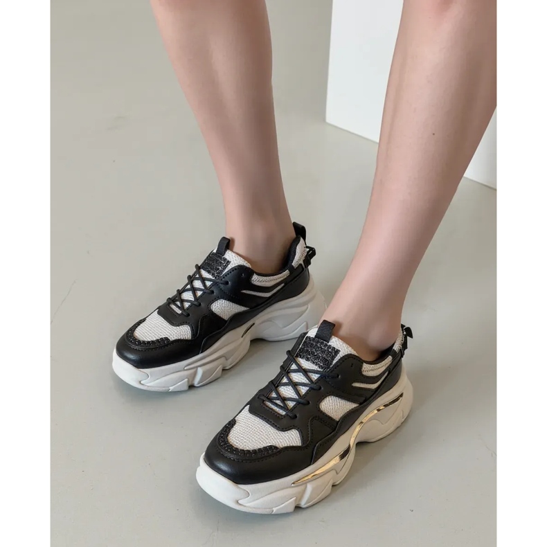 Naisten lenkkarit Luna Black musta 1