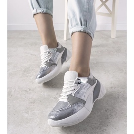 D/GMR Hopeiset lenkkarit korkealla pohjalla Punainen hopea 1