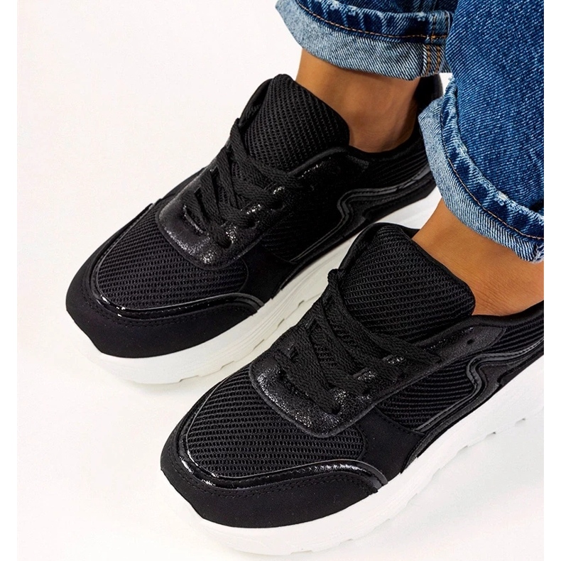 D/GMR Naisten mustat Basemat-lenkkarit 2