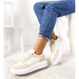 D/GMR Selma beigenväriset naisten tennarit 2