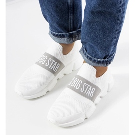 D/GMR Valkoiset urheilukengät Big Star JJ274297 valkoinen 2