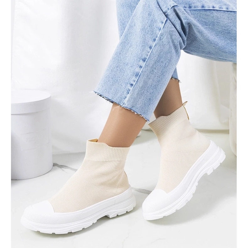 D/GMR Beiget Mickey-nilkkalenkkarit 1