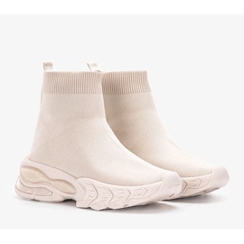 D/GMR Beige Woodson -nilkkalenkkarit 1