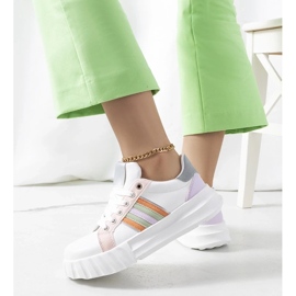 D/GMR Valkoiset lenkkarit Prinsep-alustalla valkoinen 1