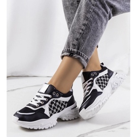 D/GMR Naisten mustavalkoiset Florival-lenkkarit valkoinen 2