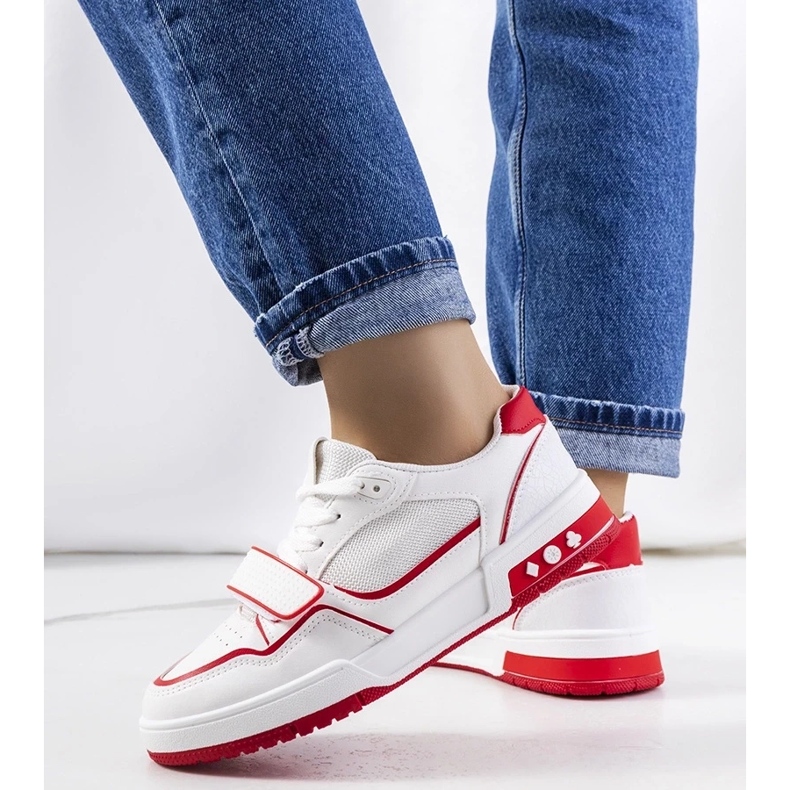 D/GMR Naisten punaiset Kadie-lenkkarit punainen 2