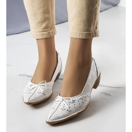 D/GMR Glazko valkoiset ballerinat valkoinen 1