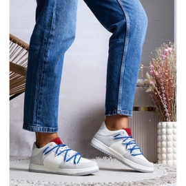 D/GMR Harmaat lenkkarit naisten lenkkarit, Arcobaleno -nauhat 1