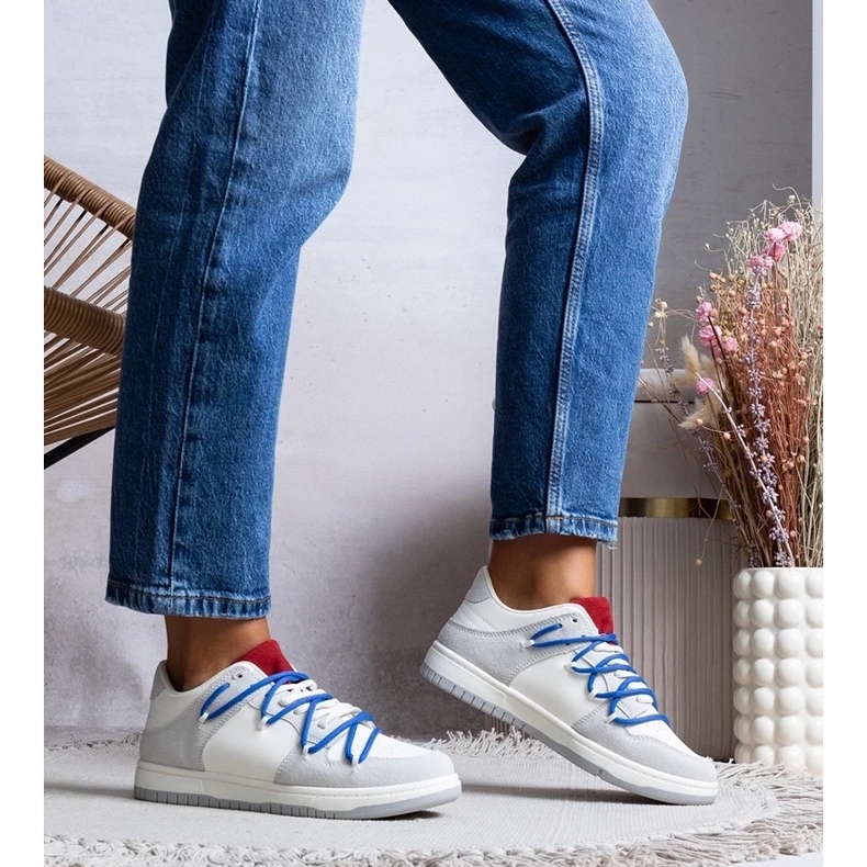 D/GMR Harmaat lenkkarit naisten lenkkarit, Arcobaleno -nauhat 1