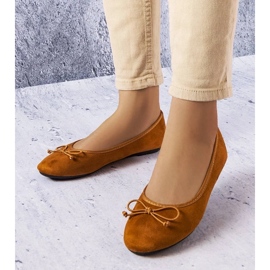 D/GMR Ruskeat balerinat Chandonnet-rusetilla 1