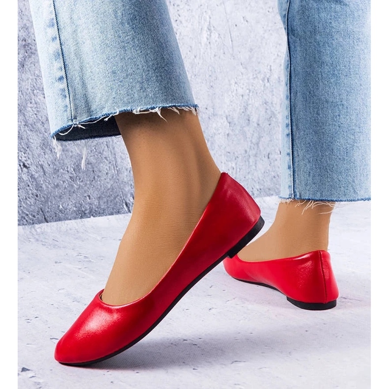 D/GMR Narcissin punaiset klassiset ballerinat punainen 2