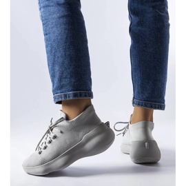 D/GMR Lavalléen harmaat tekstiililenkkarit 2