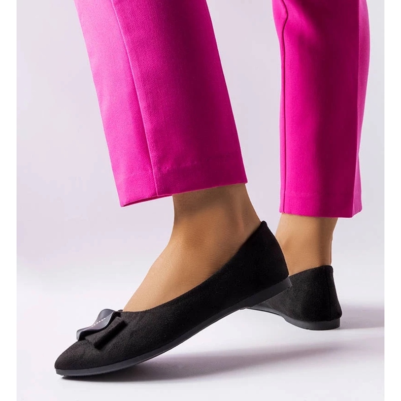 D/GMR Mustat baleriinat koristeltu Rémyn strassilla 2