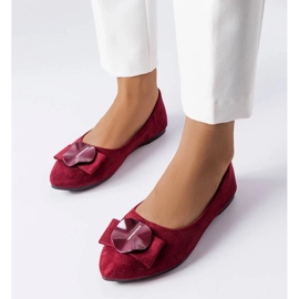 D/GMR Rémyn strassikivillä koristeltu viininpunainen balerina 1