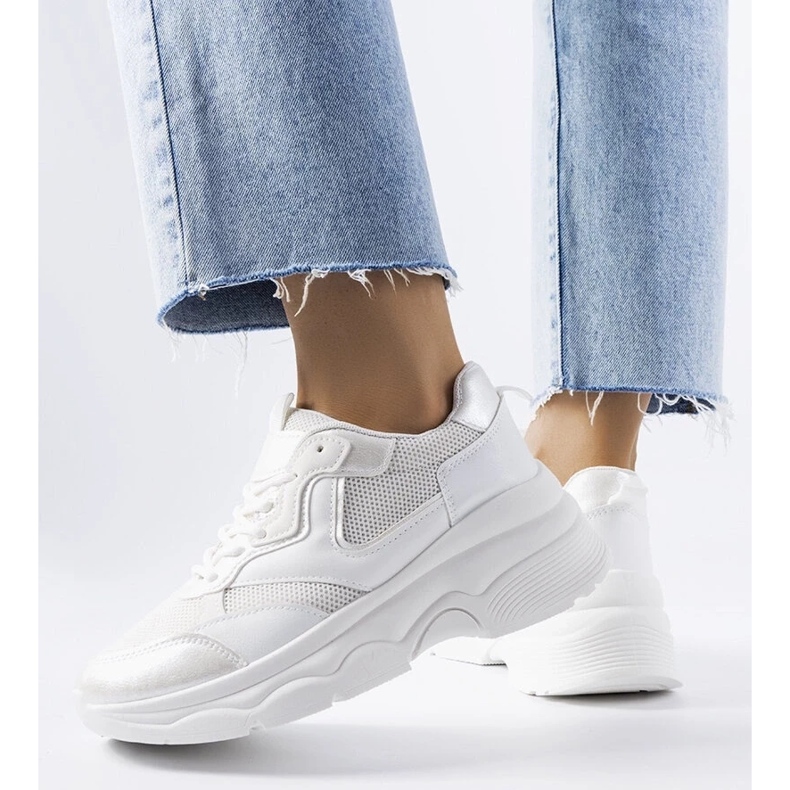 D/GMR Séguinin valkoiset naisten tennarit valkoinen 2