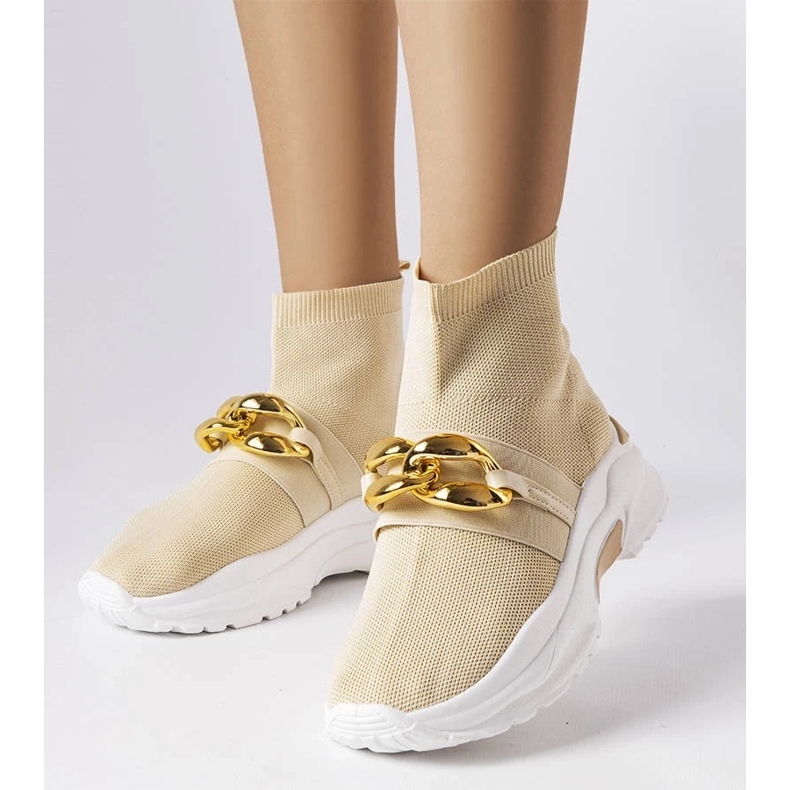 D/GMR Baptiste beigenväriset tennarit ketjulla 1