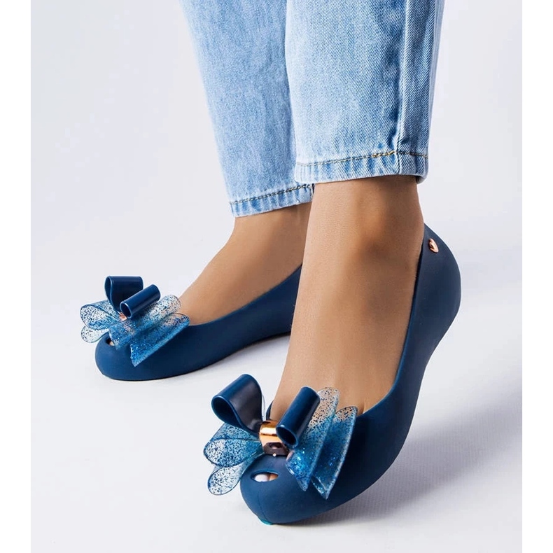 D/GMR Tummansiniset Meliski-balettiasut, joissa on Jeromen jousi 1