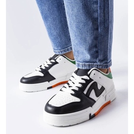 D/GMR Harterin mustavalkoiset saappaat paksummalla pohjalla 1