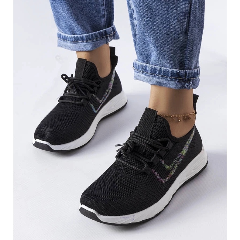 D/GMR McKeylorin mustat tekstiililenkkarit 1