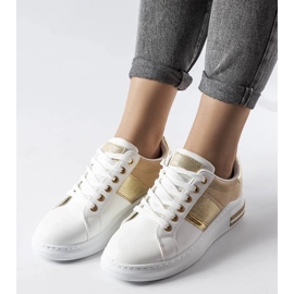 D/GMR Deansin valkoiset lenkkarit beigeillä lisäkkeillä 1