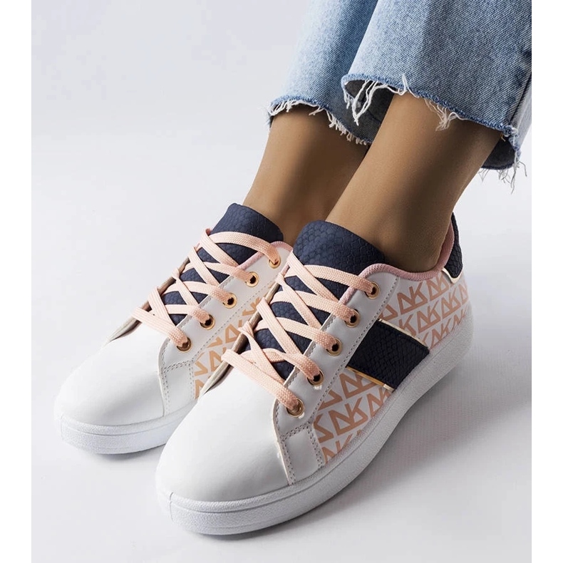 D/GMR Kesslan valkoiset lenkkarit värillisillä inserteillä 2