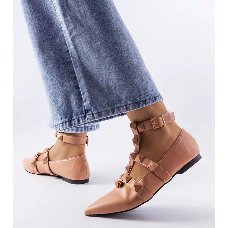 D/GMR Beiget ballerinat upealla Blur-kiinnikkeellä 2