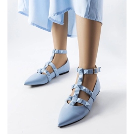 D/GMR Siniset balerinat upealla Blur-kiinnikkeellä sininen 1