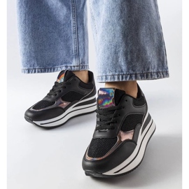 D/GMR Mustat lenkkarit paksulla pohjalla Ethel 1