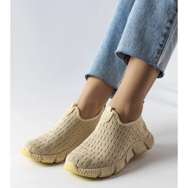 D/GMR Obenorin vaalean beigenväriset urheilulliset lenkkarit 2