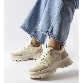 D/GMR Beige urheilukengät naisten Mikeladze 1