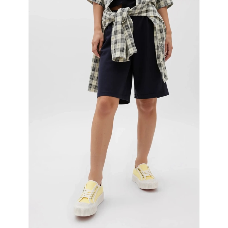 Keltaiset naisten alustalenkkarit keltainen 1