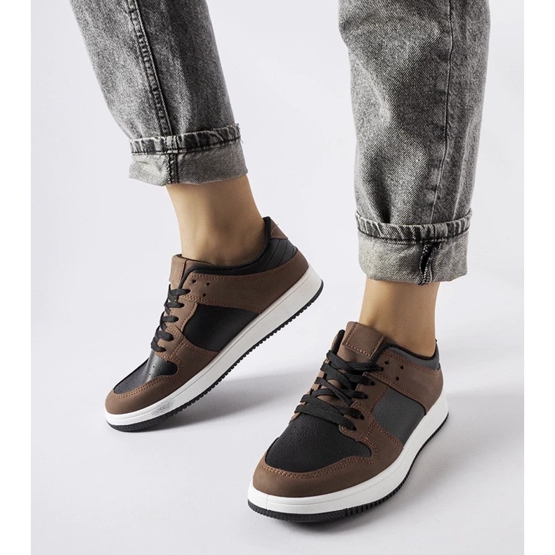 D/GMR Ruskeat ja mustat Jacqueline-lenkkarit 1