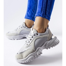 D/GMR Harmaat lenkkarit hopeisella Lodgevillen aksentilla 2