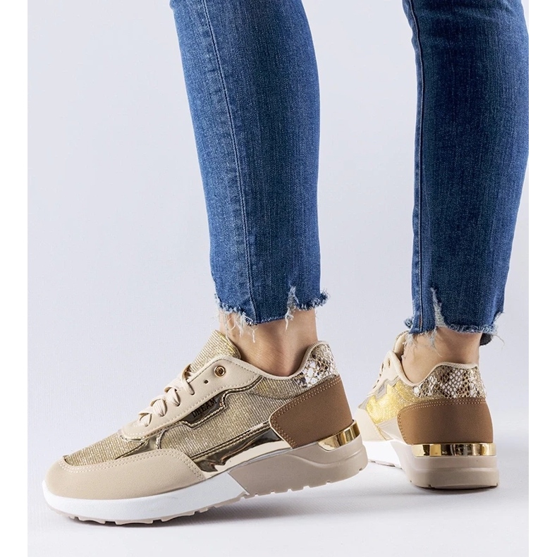 D/GMR Roganzuolo beiget glitter-lenkkarit 2