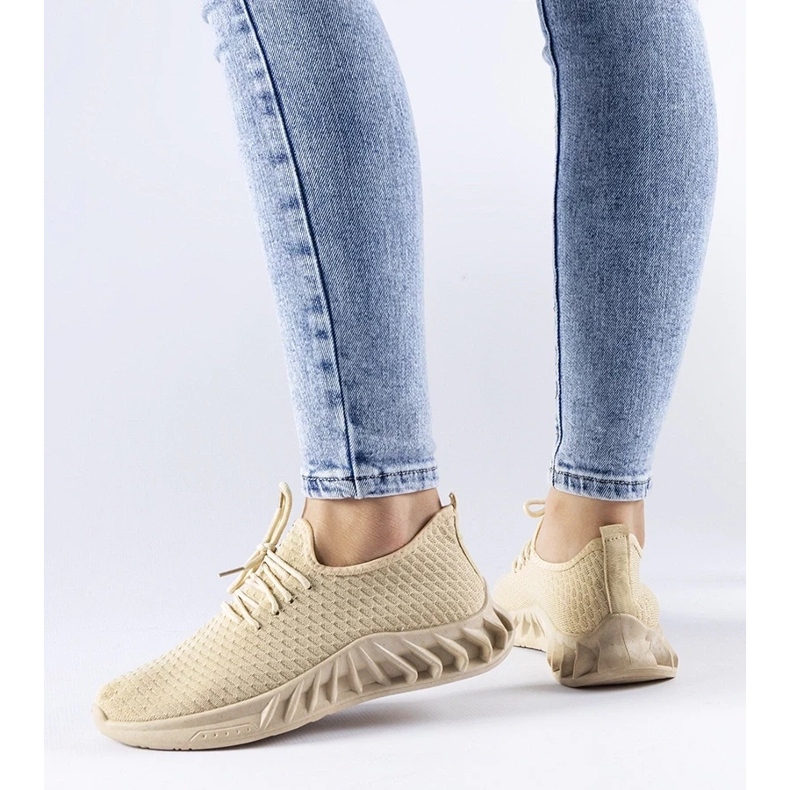 D/GMR Derekin beige-kankaiset tennarit 2