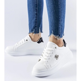 D/GMR Valkoiset lenkkarit zirkonia Fairfax-sovelluksella valkoinen 2