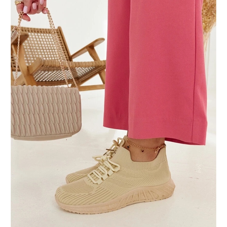 D/GMR Ornellan beigenväriset kangaslenkkarit 2