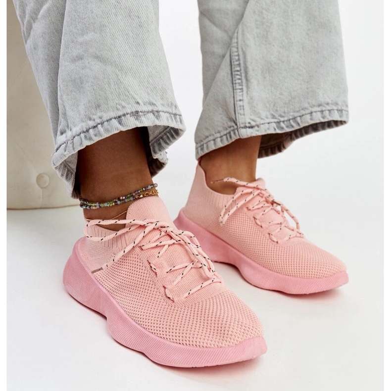 D/GMR Pinkit Roshni urheilulenkkarit vaaleanpunainen 1