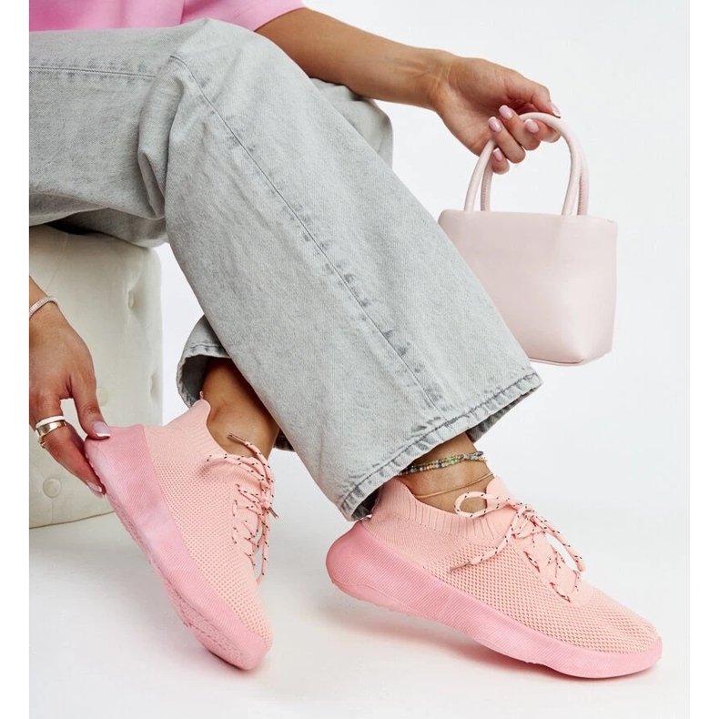 D/GMR Pinkit Roshni urheilulenkkarit vaaleanpunainen 2