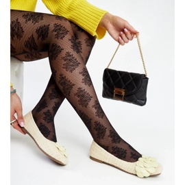 D/GMR Keltaiset balettiasunnot koristeellisella Mateja-kukkalla keltainen 2