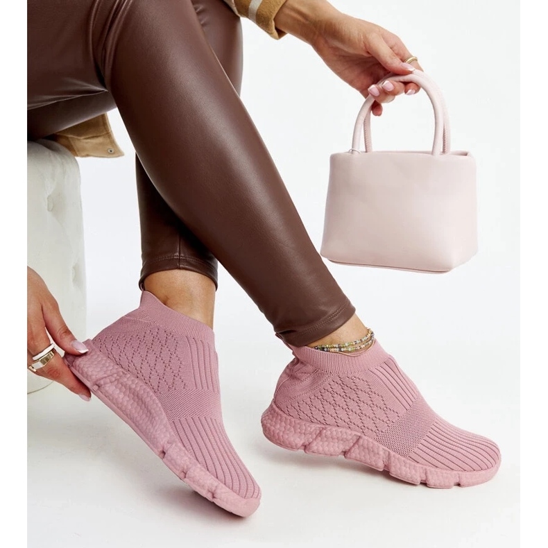 D/GMR Vaaleanpunaiset kevyet urheilulenkkarit valmistajalta Vaclav vaaleanpunainen 1