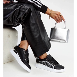 D/GMR Mustat alustalenkkarit Fekete glitterillä 2