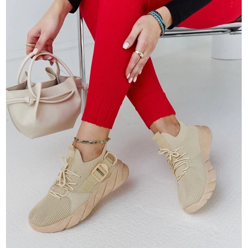 D/GMR Faruzin beigen kevyet urheilulenkkarit 2