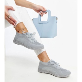 D/GMR Harmaa Zahira-kankaiset tennarit 2