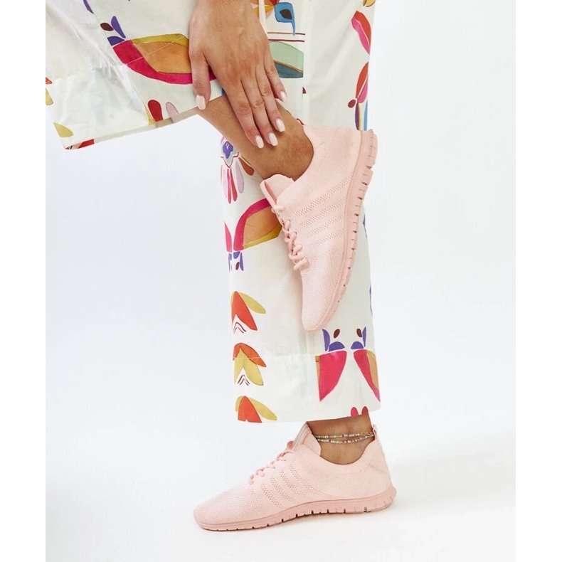 Vaaleanpunaiset Shukornia urheilulenkkarit vaaleanpunainen 1