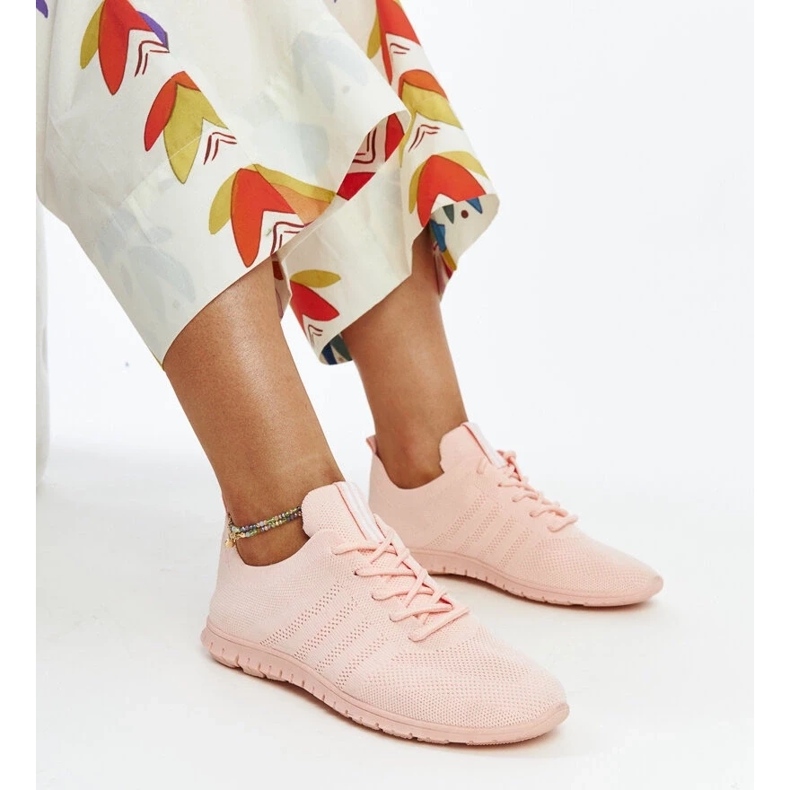 Vaaleanpunaiset Shukornia urheilulenkkarit vaaleanpunainen 2