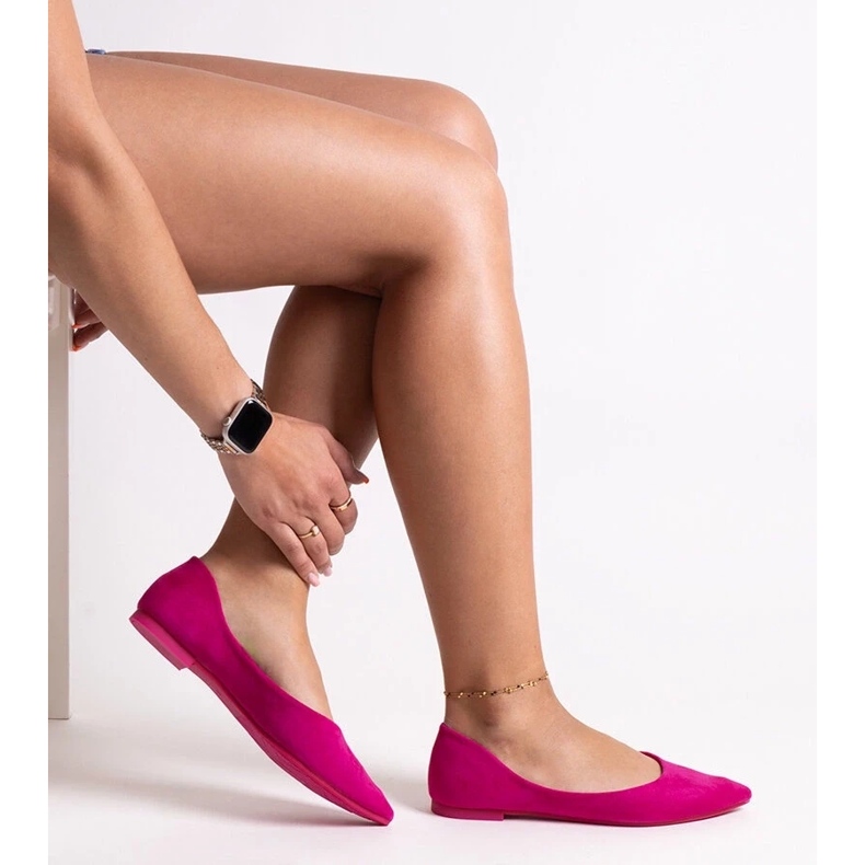 Maysin teräväkärkinen balettiasunto vaaleanpunainen 2