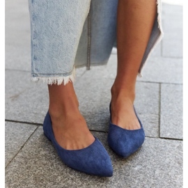 Maysin teräväkärkinen balettiasunto sininen 1