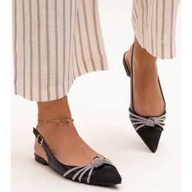 Balettiasunnot teräväkärkisellä ja Sellar strassikivillä musta 2